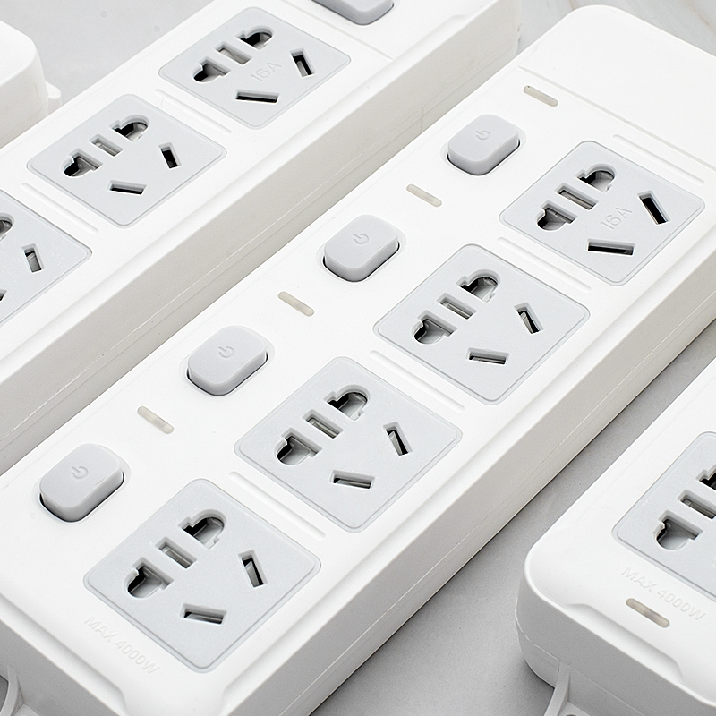 空调插座大功率4000w插排16安转10安接线板热水器可用拖线板10a转16al