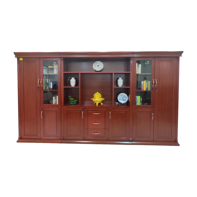 中豫鑫泽 ZYXZ4052434木质文件柜展示柜油漆贴木皮资料柜书柜 组合柜