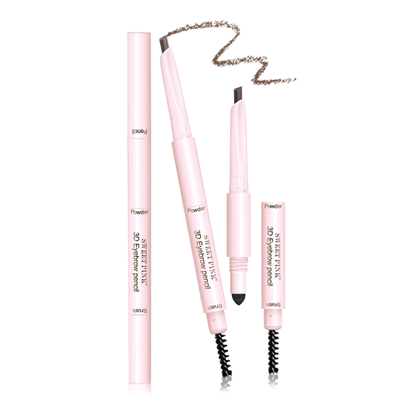 粉色安琪sweetpink 气垫三合一眉笔(自然灰)0.28/0.45高清大图