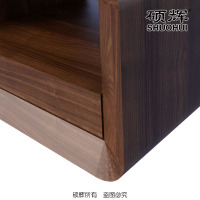 [硕辉]ETJ-01F07方几 现代实木油漆办公长条茶几 70*70*45cm