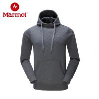 Marmot/土拨鼠秋冬新款户外男套头大口袋休闲套头卫衣_L42390