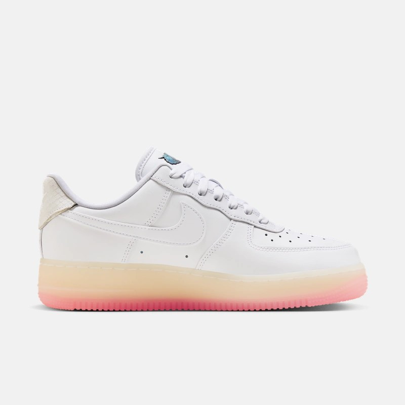 耐克女鞋air force 1龙年af1粉白空军一号低帮休闲板鞋fz5741-191