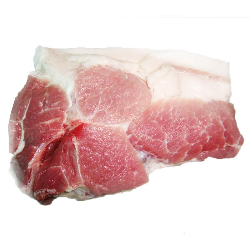 七果果生带皮猪后腿肉1kg新鲜猪肉土猪肉产发qq