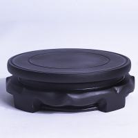 电动旋转木底座花瓶木石头工艺品摆件底托古玩玉器铜器实木底座