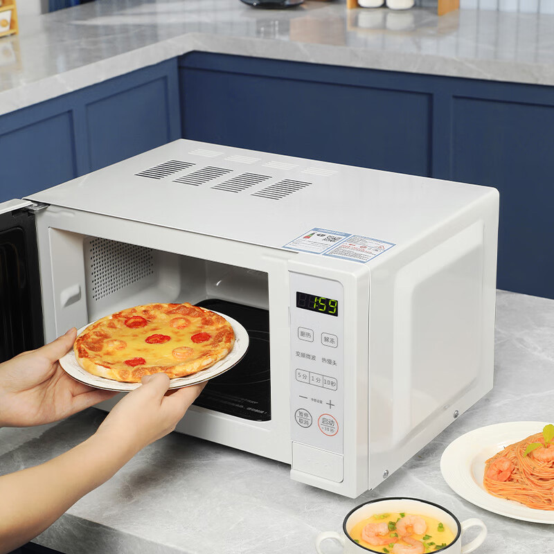 格兰仕微波炉20L涂层内胆轻音降噪大容量W-DGRSF20V高清大图