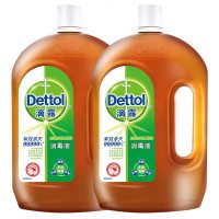 滴露消毒液家用杀菌衣物除螨洗衣机室内玩具除菌液消毒水1.8L*2