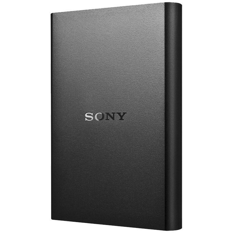 索尼(SONY)HD-B2移动硬盘驱动器 黑色2.5英寸ABS工程塑料