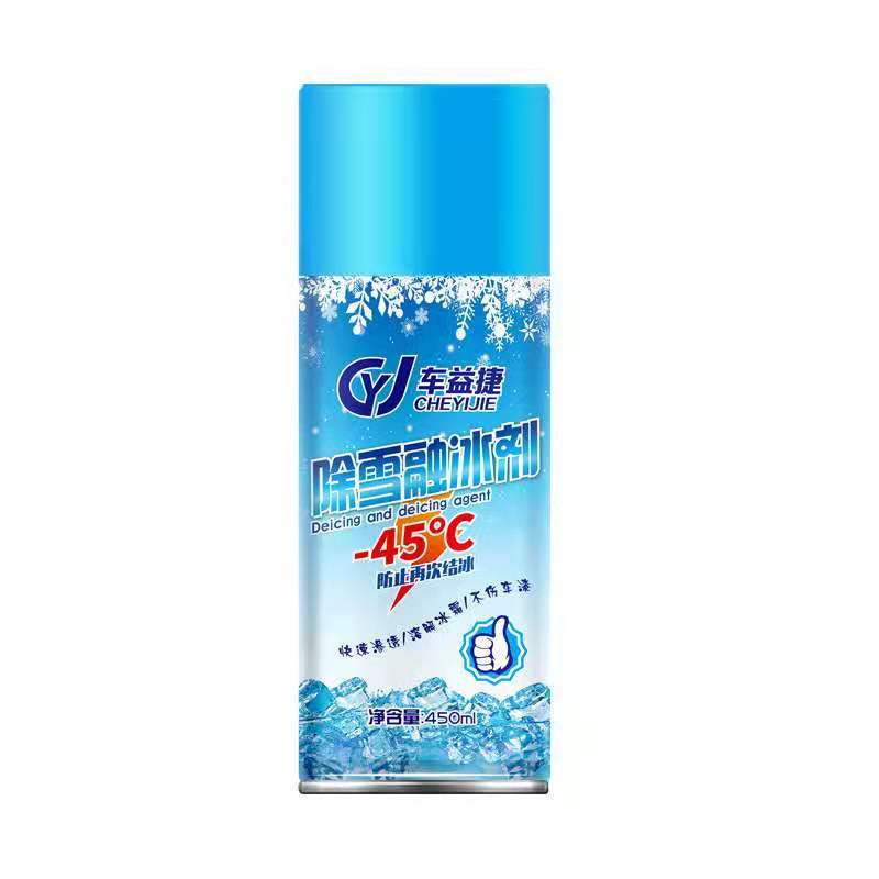 車益捷 除冰剂融雪剂汽车玻璃除霜剂冬季专用450ml(3瓶起发)(瓶)