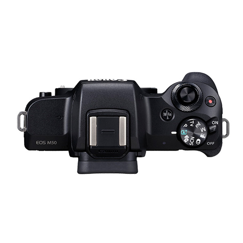 佳能(Canon) EOS M50 黑色 机身 数码微单相机