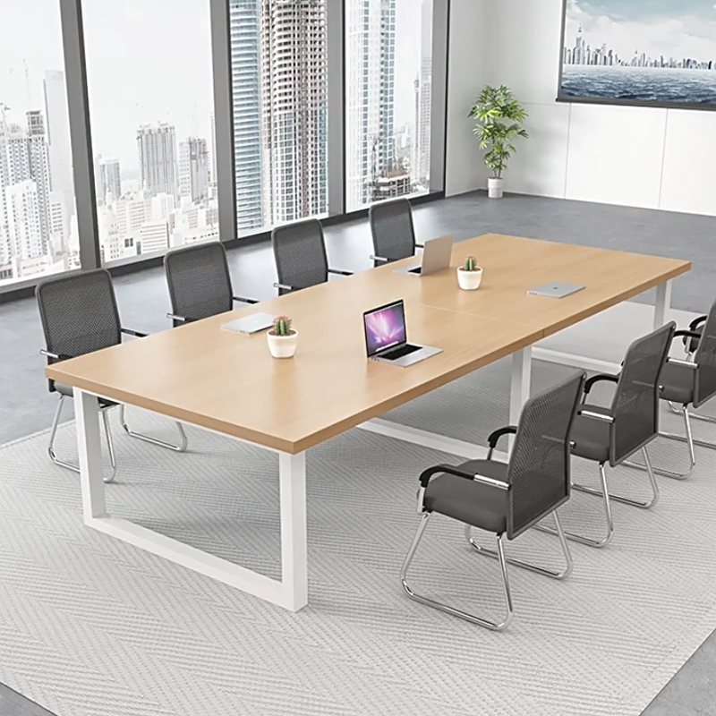 中豫鑫泽 ZYXZ5030147 会议桌简约现在长方形办公室小型会议桌 3.0米单桌高清大图