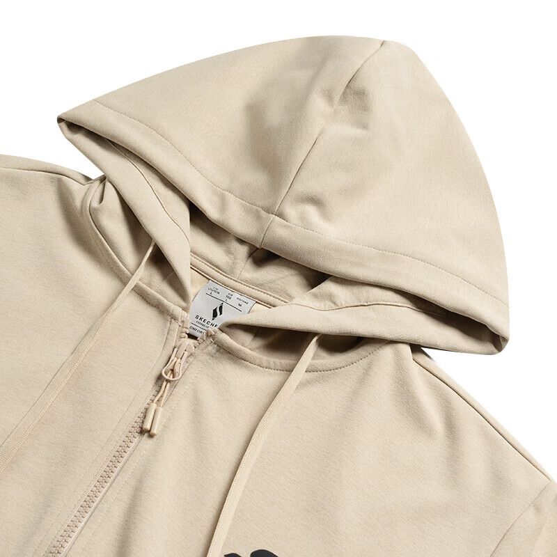 斯凯奇(Skechers)男装女装新款时尚情侣装连帽外套休闲针织夹克运动服P225U132-0280 ZP高清大图