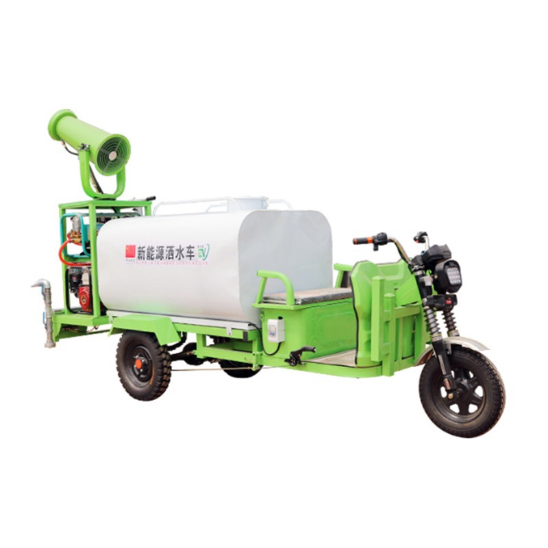 婉晨 品牌国金新能源电动洒水车三轮雾炮车电动三轮洒水车防疫消杀