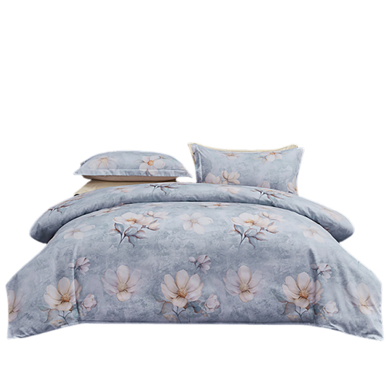 梦洁家纺 臻享超柔磨毛四件套：云梦花间1010189120高清大图