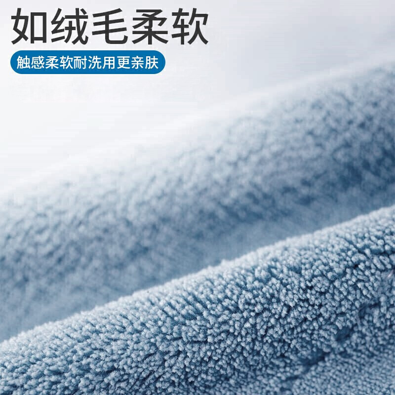 茶花(CHAHUA)抹布厨房洗碗布30*30cm*6片百洁布洗碗巾超吸水不掉毛擦手巾高清大图