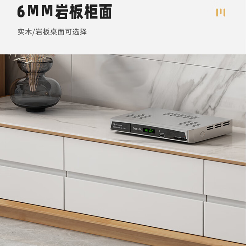域赢实木电视柜客厅收纳柜现代简约落地柜家用储物矮柜1.8米三抽