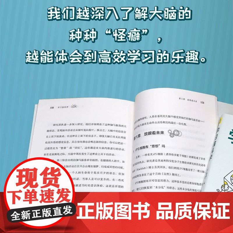 学习脑科学考试脑科学作者池谷裕二考试记忆学习力睡眠学习法集中注意力思维逻辑科学记忆日本中高考学习记忆脑力训练高清大图