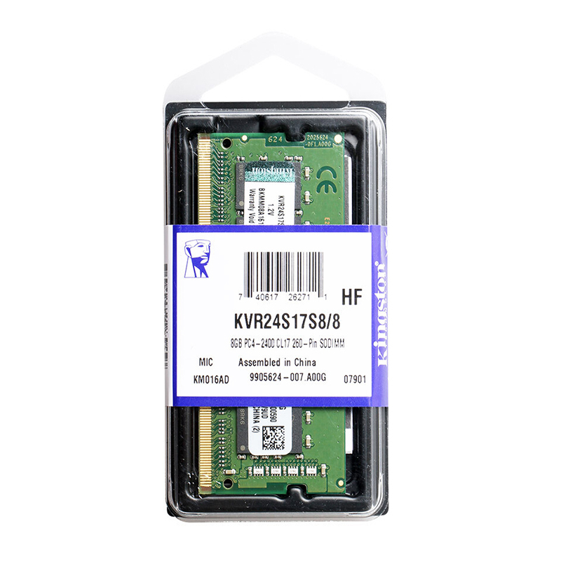 金士顿(Kingston) DDR4 2400 8G 笔记本内存 (计价单位:个)