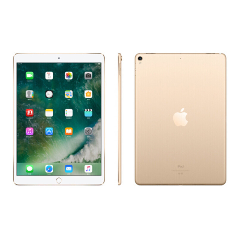 苹果(Apple)ipad pro 平板电脑 全新未激活 超薄 指纹解锁 10.5英寸 金色 WiFi版 256GB