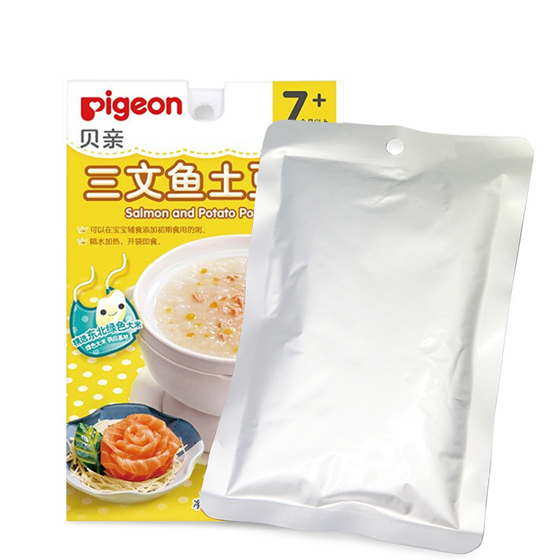贝亲(Pigeon)婴儿辅食 三文鱼土豆粥(7-36个月适用)80g