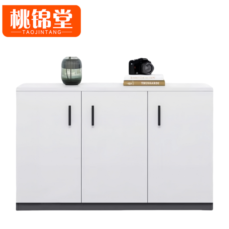 桃锦堂实木矮柜1100*400*800mm台高清大图