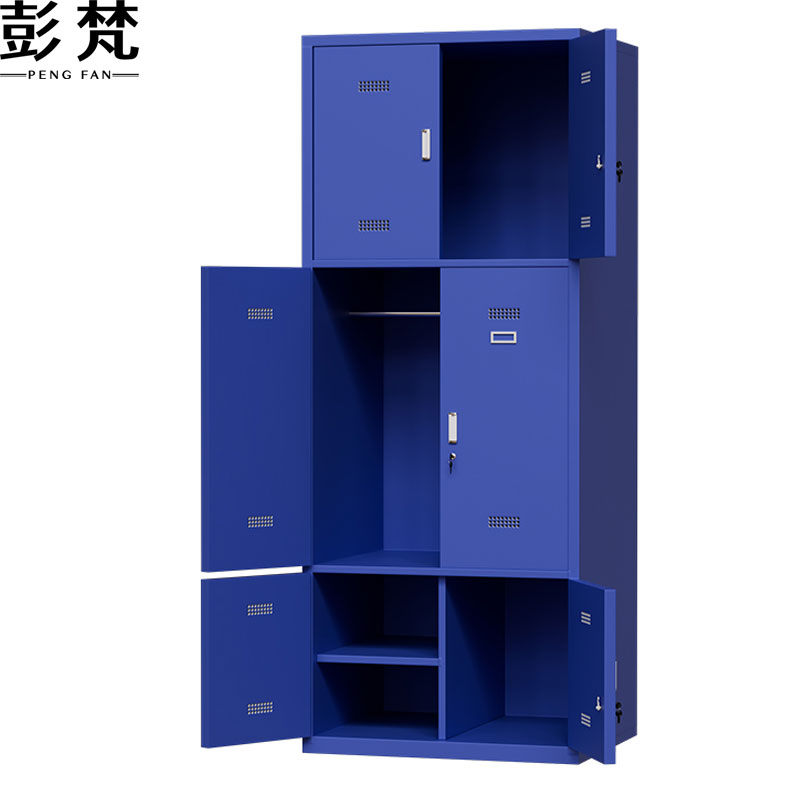 彭梵钢制衣柜储物柜高清大图