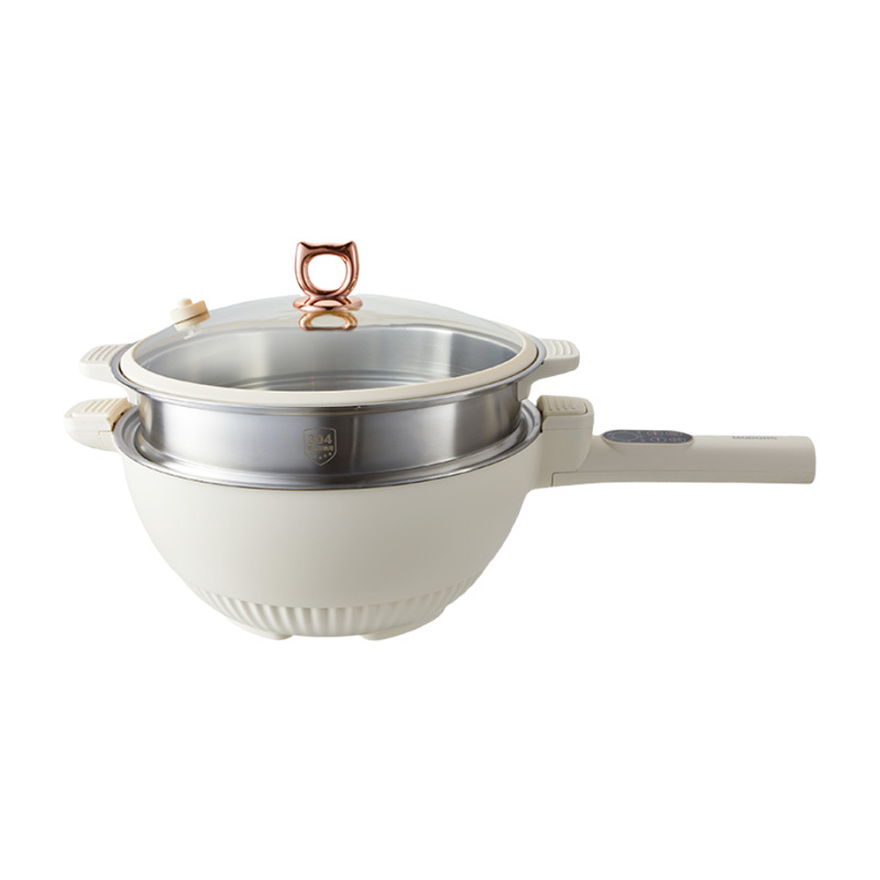 摩动电炒锅5L密封微压省时入味立体晶纹物理防粘MD-WYCG02L-G(5L)