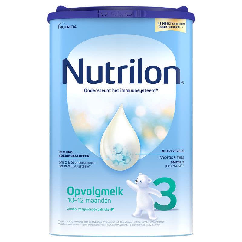 荷兰直邮6罐 荷兰本土原装进口牛栏诺优能Nutrilon 3段婴幼儿配方奶粉适合10-12个月 800g 6罐装图片