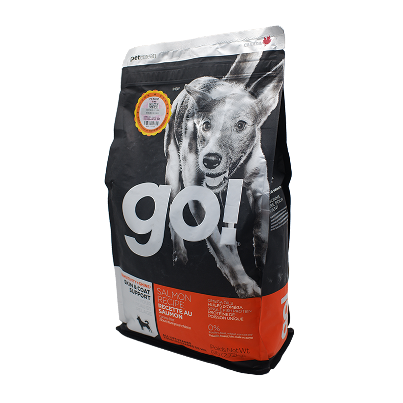 Petcurean Go!go狗粮25磅/11.3kg低敏美毛系列三文鱼全犬粮进口天然狗粮犬主粮