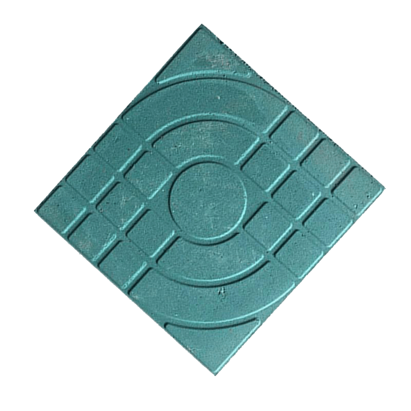 杼诚透水砖路面砖绿色250*250mm/块图片
