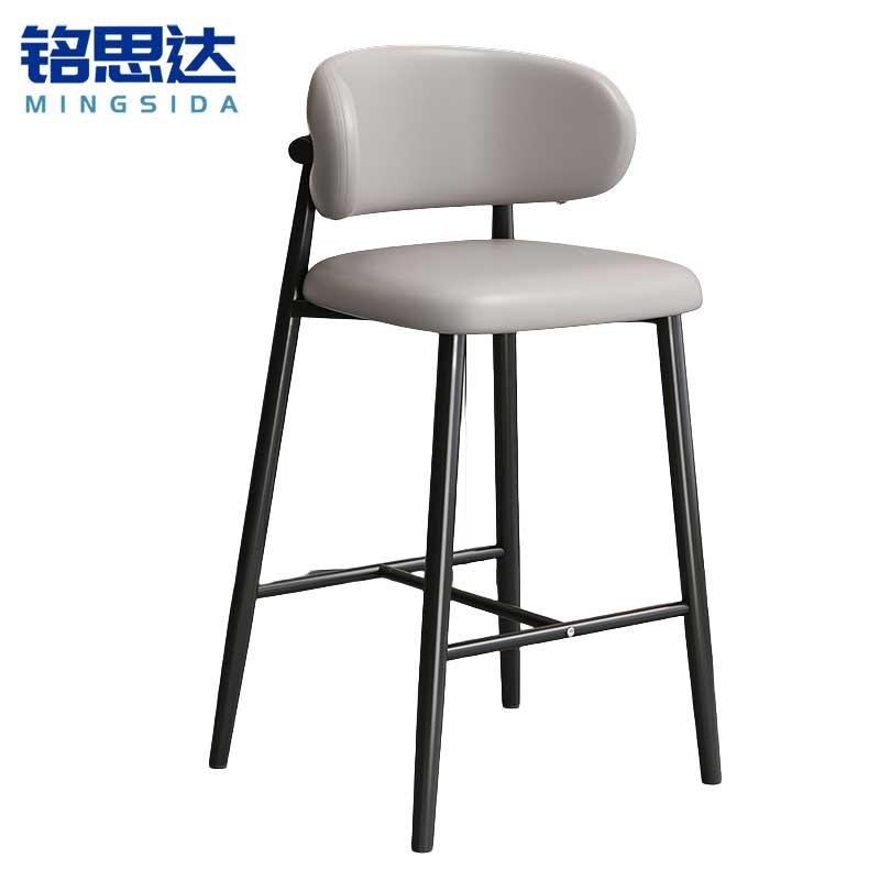 铭思达高脚椅坐高65cm把高清大图