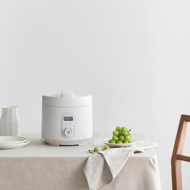 OLAYKS 立时 电压力锅 3L电压力锅旋钮款 电压220V功率750W 单胆 YBW3001B 白色 / 台高清大图