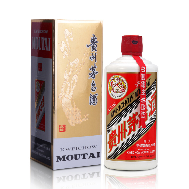 【歌德老酒行】2014年飞天茅台53度500糯米酒