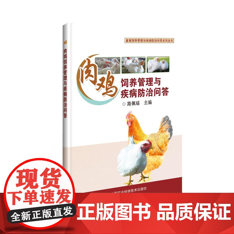 肉鸡饲养管理与疾病防治问答高清大图