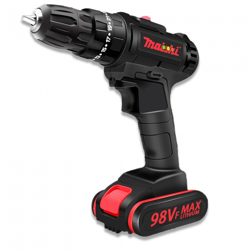 德国工业级充电钻双速锂电钻家用手电钻手钻电动螺丝刀电冲击钻工业级