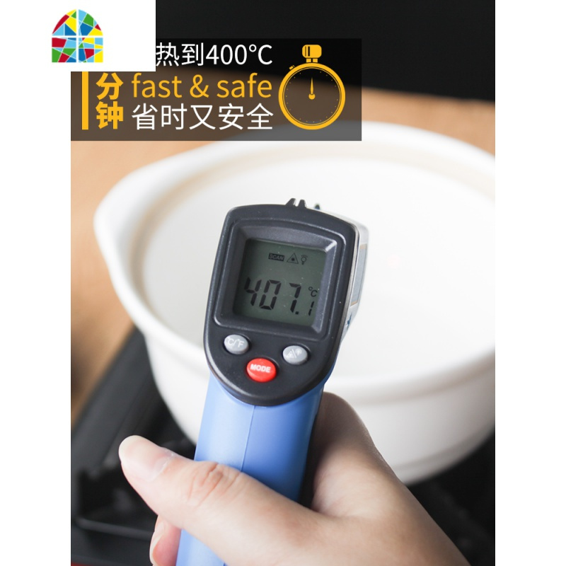 陶瓷砂锅炖锅家用小汤锅熬粥炖肉明火可高温燃气大容量砂锅 FENGHOU 炖煲10#白2.75L