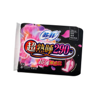 苏菲超熟睡290立体护围瞬吸干爽纤巧夜用卫生巾 洁翼型 4P