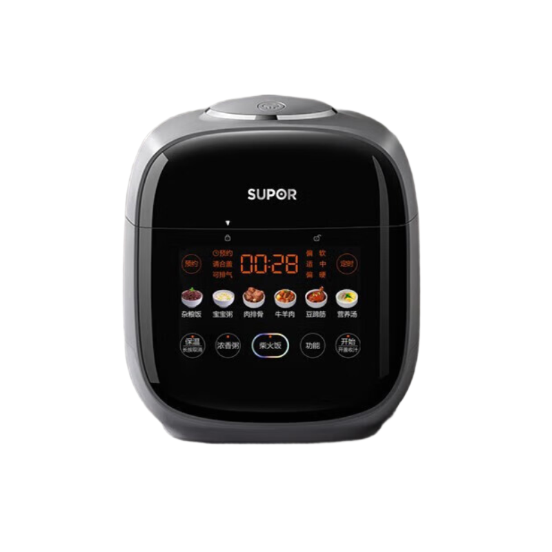 苏泊尔(SUPOR) 电压力锅家用小型2.3L精巧容量双球釜内胆开盖收汁智能预约高压锅压力锅 SY-23FC39Q