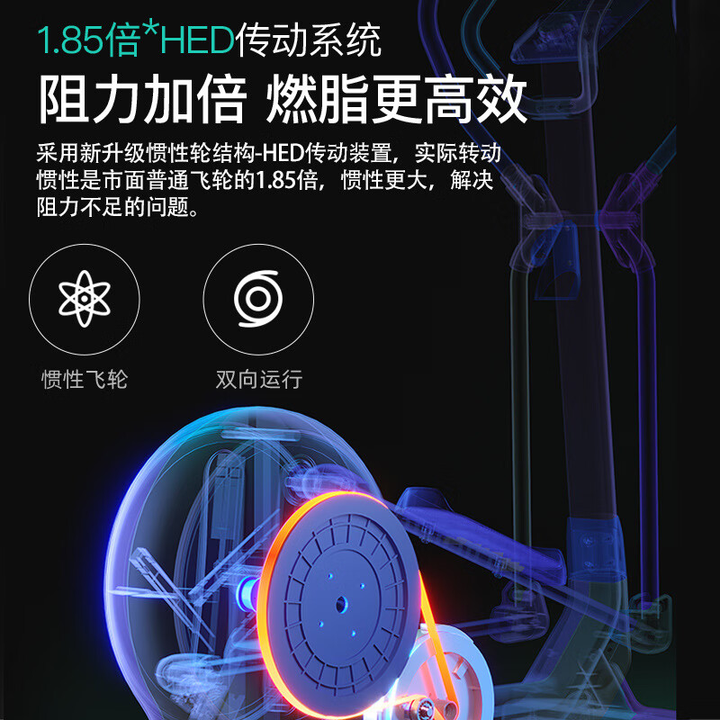 会军(Huijun) HJ-B595 豪华电控椭圆机高清大图