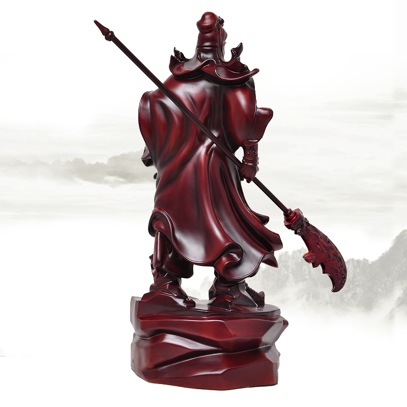 礼品之家 树脂武财神爷关二爷开业乔迁礼品店铺招财 关公摆件关公像关公佛像送女朋友七夕情人节礼物