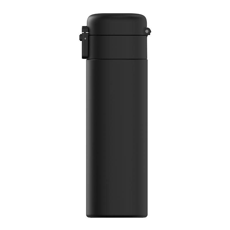 华为智选/HUAWEI HiLink 哈尔斯 智能保温杯450ML 茶水分离水杯子316不锈钢茶杯 黑色