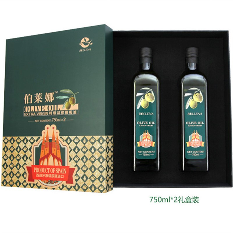 特级初榨橄榄油750ml*2礼盒装