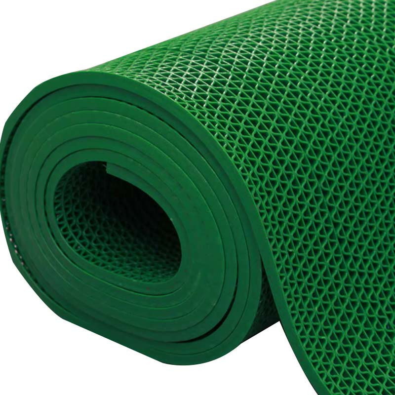 温馨 镂空防滑垫 绿色2米宽 4mm*15m 卷高清大图