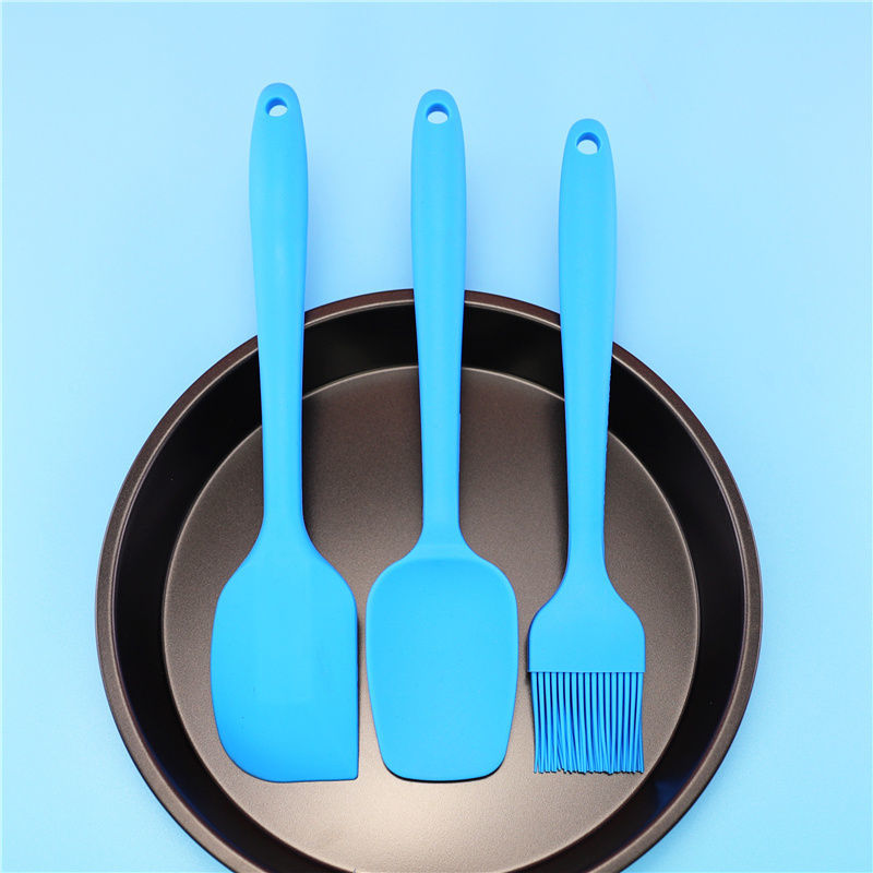 烘焙工具大号一体硅胶刮刀刮铲刮勺奶油抹刀厨房抹油刷烧烤抹油刷|宝
