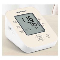 鱼跃(Yuwell)医用电子血压仪家用手臂式高精准量血压表YE660C语音、无电源)