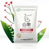 白象牌加碘精制食盐500g*8袋食用盐家用细盐高原深井矿盐含碘盐巴