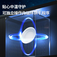 容声(RONGSHENG)G10嵌入式消毒柜110L两层大容量二星级125°高温杀菌不锈钢层架碗筷柜母婴消毒柜
