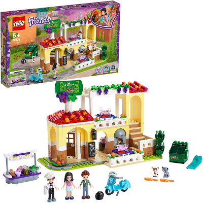LEGO乐高 Friends好朋友系列 心湖城意大利餐厅41379 积木玩具