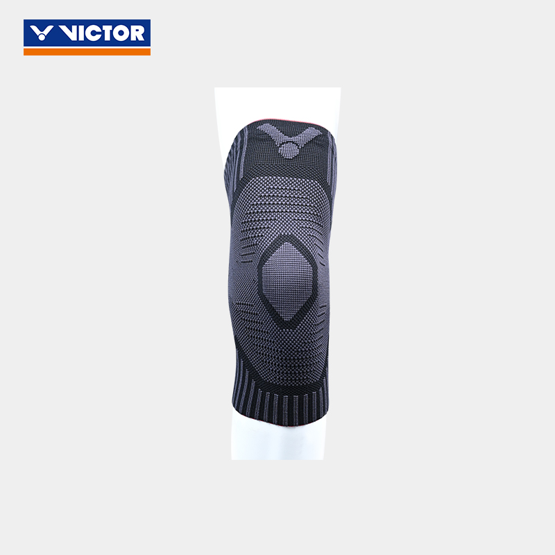 VICTOR/威克多 羽毛球运动护具高弹力膝关节束套SP186 M C（黑）