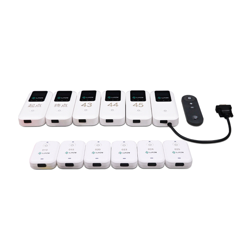 LJYZN越野跑3公里5公里定向越野运动器材装备田径比赛电子记时器五公里定向越野器材装备田径比赛计分系统定向越野计时器材高清大图