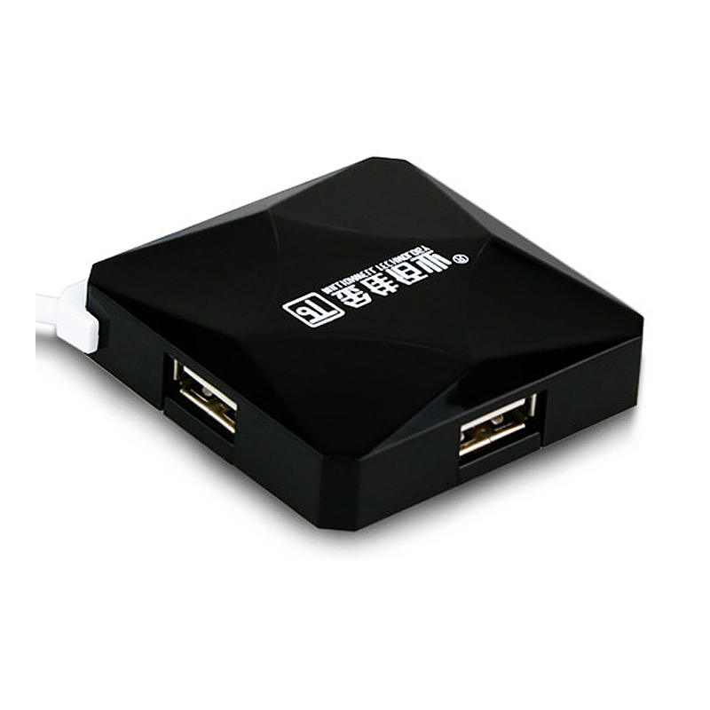 金佳佰业 水立方 USB-HUBUSB集线器 1.2M (单位:卡) 黑色